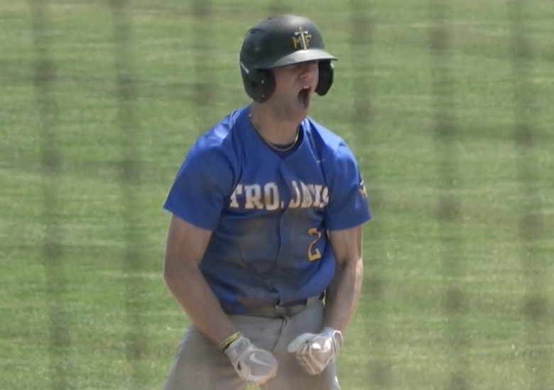 Channel1450com's tweet photo. Maroa-Forsyth’s Evan Foster Throws A Perfect Game: Trojans Win 2A Regional Title https://t.co/CiVpvtcIkI https://t.co/DKlWQwBW9c