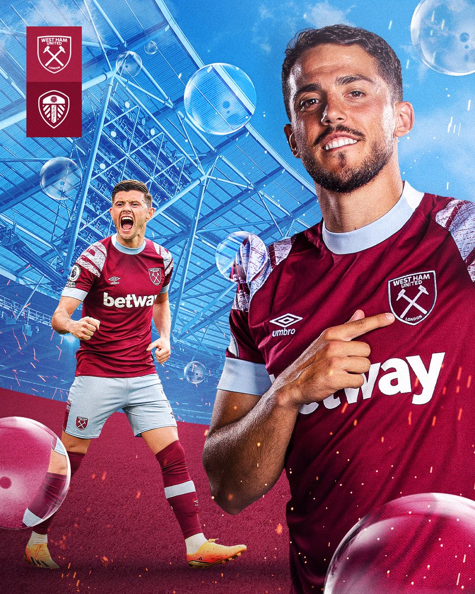 Our final home game of the season has arrived 🥲

Let's make it a special matchday, Hammers! ❤️