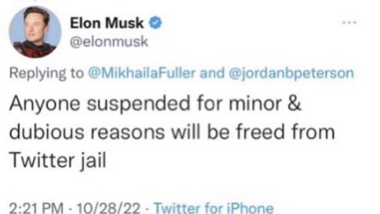 Hello @ellagirwin & @elonmusk, These Patriots lost their accounts in January of 2021. They didn’t break Twitter rules or TOS & have appealed to no avail. We’re asking you to restore our accounts. TY! @mel_faith1 @yogagenie @MissILmom @Diehard45H @mobykat6969 @TrumperSeaney