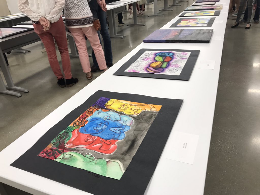 ValsArtClass's tweet photo. At National Congressional Art Competition with our High-Flying Art Cougars #nisdfinearts #northsidefinearts #northsideforall #joaquincastro https://t.co/zkF1aYl62D