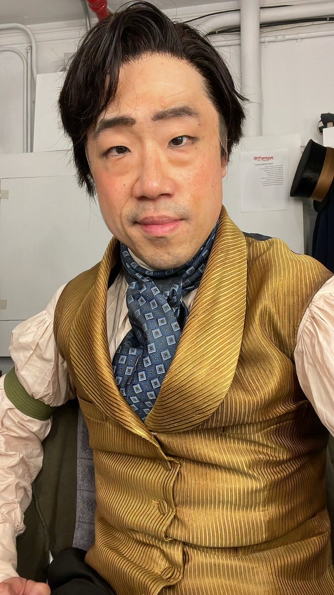 raymondjlee's tweet photo. Wellโฆjust made my Pirelli debut at @SweeneyToddBway. Thanks always to the amazingly supportive group at the Lunt-Fontanne โค๏ธ #TwoDebutsInOneWeek #UnderstudyLife #Broadway https://t.co/ptCmgKO2Ql