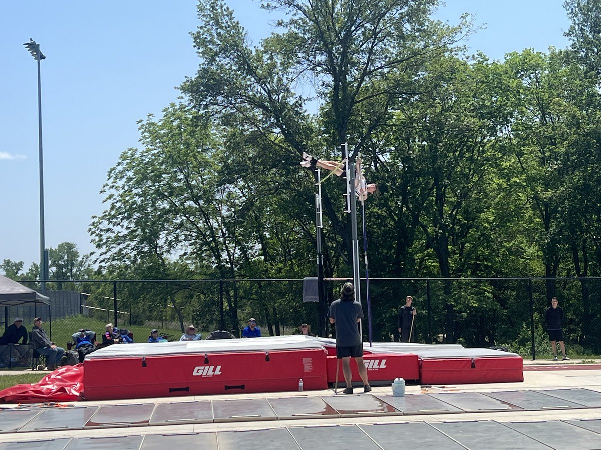 Tyler Hankins will be vaulting at State!