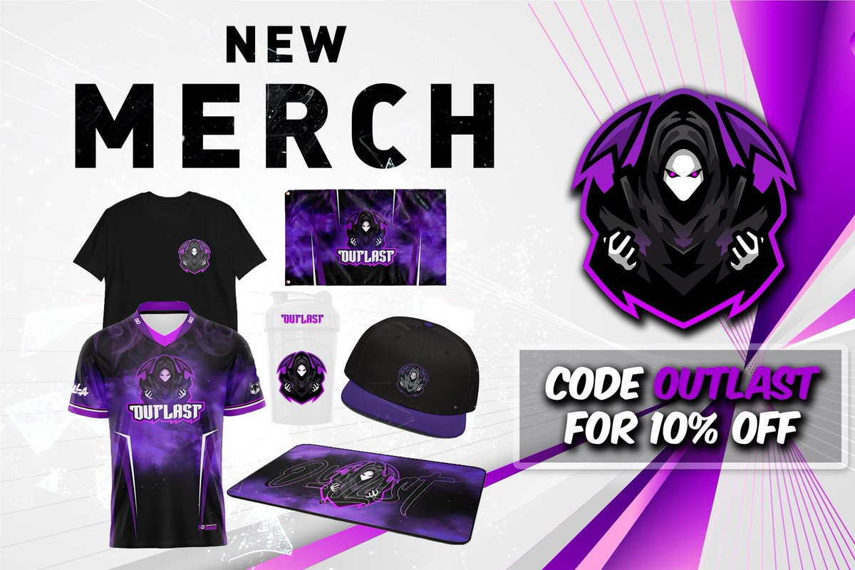 Outlast (@outlastgamingna) on Twitter photo 💜 BIG NEWS 💜
We're incredibly proud to share that we have New Merch available, made by the superb <a href="/SoarDogg/">SoarDogg Apparel</a> Team!
Check it out, and use code Outlast for 10% off your order!!
Shakers, Jerseys, Flags, and more all available now 🔥
soardogg.com/marketplace/te… 💜 BIG NEWS 💜
We're incredibly proud to share that we have New Merch available, made by the superb <a href="/SoarDogg/">SoarDogg Apparel</a> Team!
Check it out, and use code Outlast for 10% off your order!!
Shakers, Jerseys, Flags, and more all available now 🔥
soardogg.com/marketplace/te…