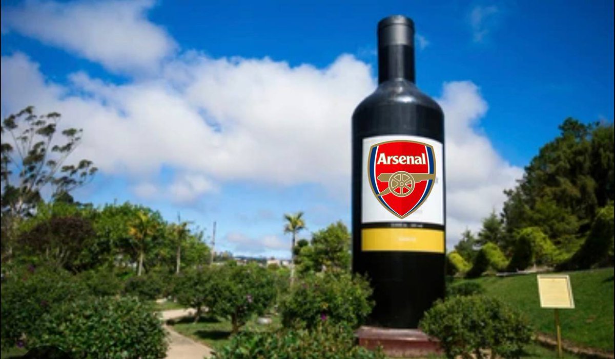 Arsenal bottled the league 😂😂
