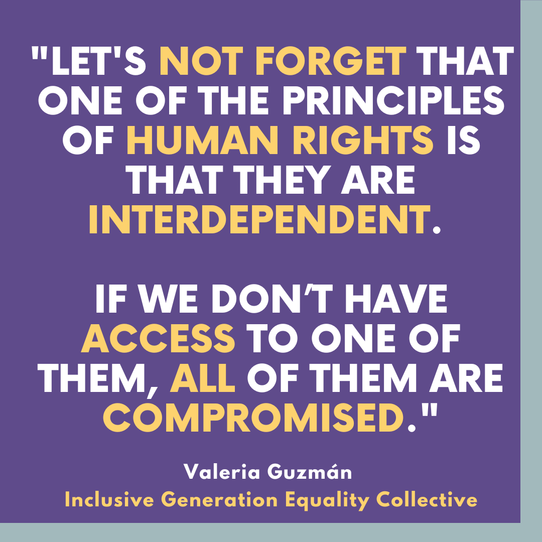 WomenEnabled's tweet photo. 💫The Feminist Accessibility Protocol, created by Inclusive Generation Equality Collective, is designed to ensure none of our rights are compromised.
Explore it here: https://t.co/3HQO9ABFUQ
#FeministAccessibility #CommitToAccess #AccessInPractice https://t.co/Q9hKjSPSFf