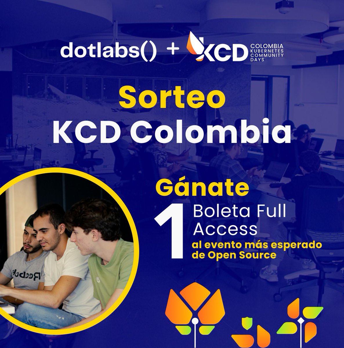 dotlabs__'s tweet image. 🔥Se parte de nuestra Hackathon el próximo 5-6 de junio en KCD Colombia 2023, donde exploraremos la magia del Open Source al lado de expertos  #KubernetesCommunityDays 🧵Encontrarás sorpresas en este hilo 👇🪡