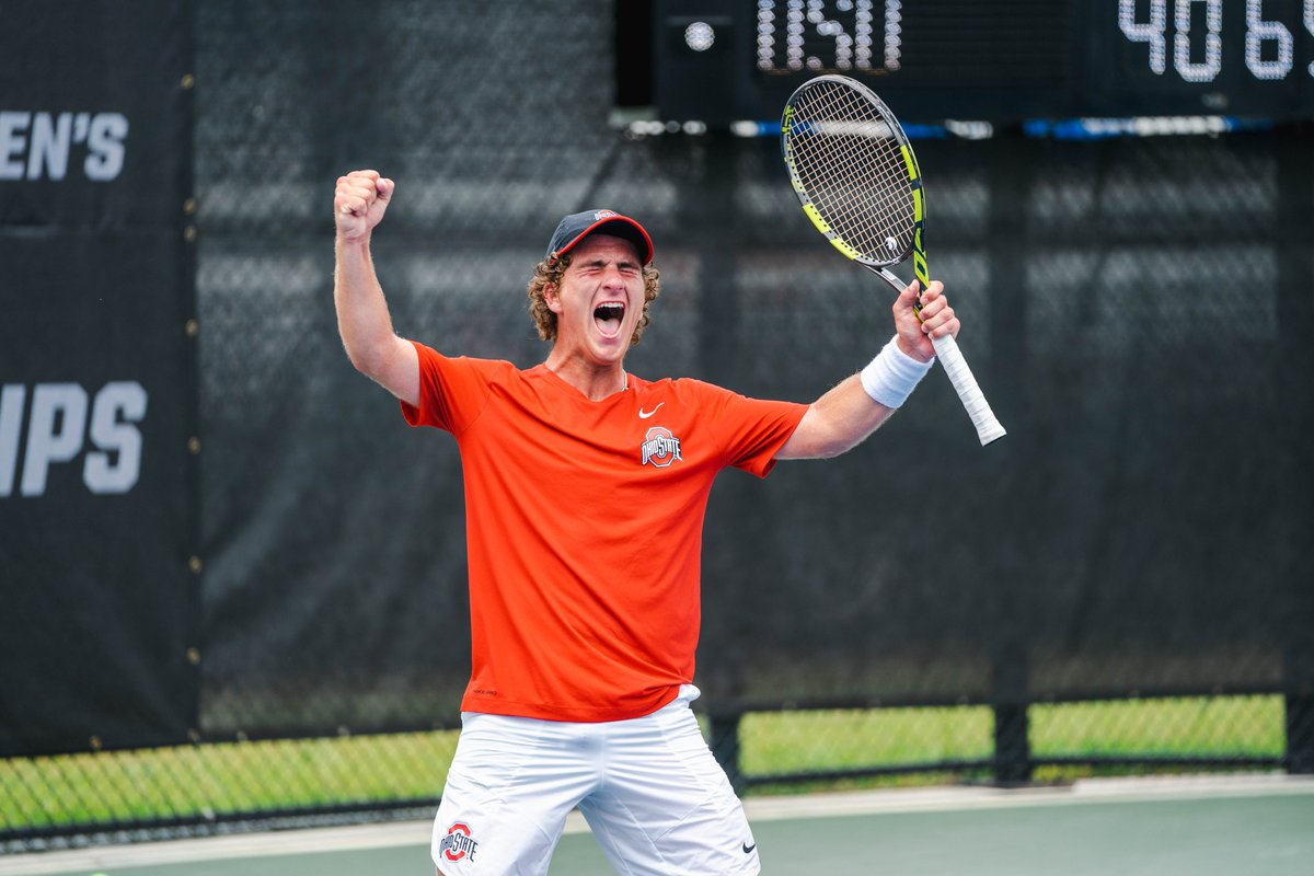 ITA_Tennis's tweet image. Their Spot In The Finals Secured 🏆

Ohio State and Virginia are moving on to the Finals of the 2023 NCAA Division I Men's Tennis Championship! 

#WeAreCollegeTennis | #NCAATennis