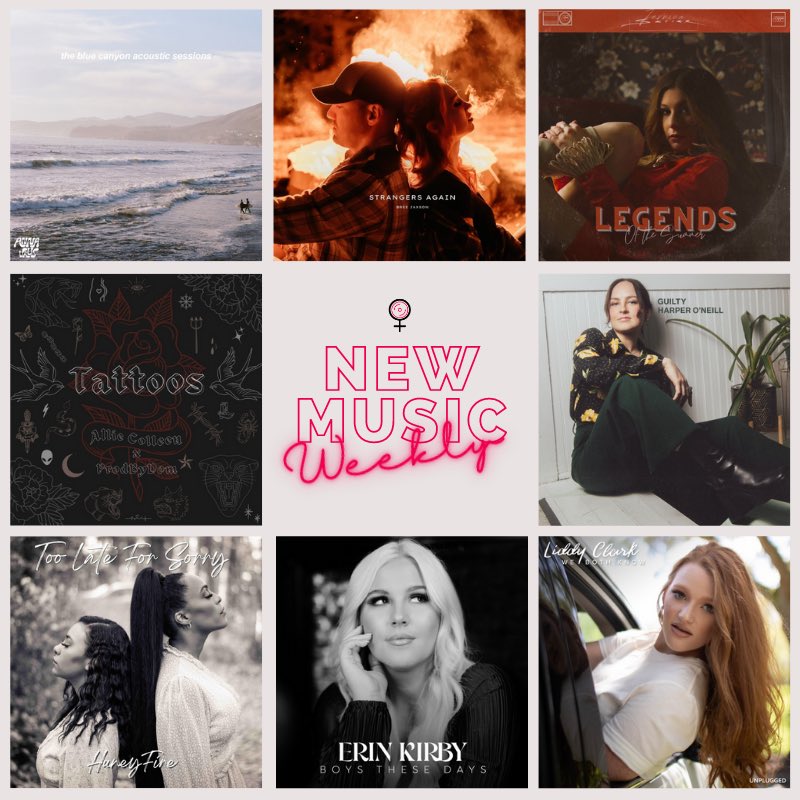 We’ve got a jam packed playlist of new releases this week, including <a href="/themorganwade/">Morgan Wade</a> <a href="/RaeLynn/">RAELYNN</a> <a href="/ErinKinseyTX/">Erin Kinsey</a> <a href="/alanaspringstn/">Alana Springsteen</a> <a href="/ellalangleymsic/">Ella Langley</a> <a href="/runawayjune/">Runaway June</a> <a href="/ChapelHartBand/">Chapel Hart</a> and many more! 🥰 

Listen: open.spotify.com/playlist/5nh3e…
