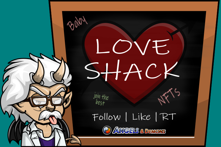 🧵1/6
Our community is buzzing about our upcoming dApp - 'Love Shack' - Learn why from our professor DemonStein ♥️👨‍🎓

#NFTs #NFTCollection #NFT #NFTGaming #Web3 #NFTCommunity #NFTProject #NFTStaking #NFTInvestors #nftmarket #Crypto #nftbuyers