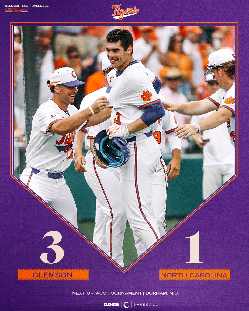 Clemson Baseball tweet media