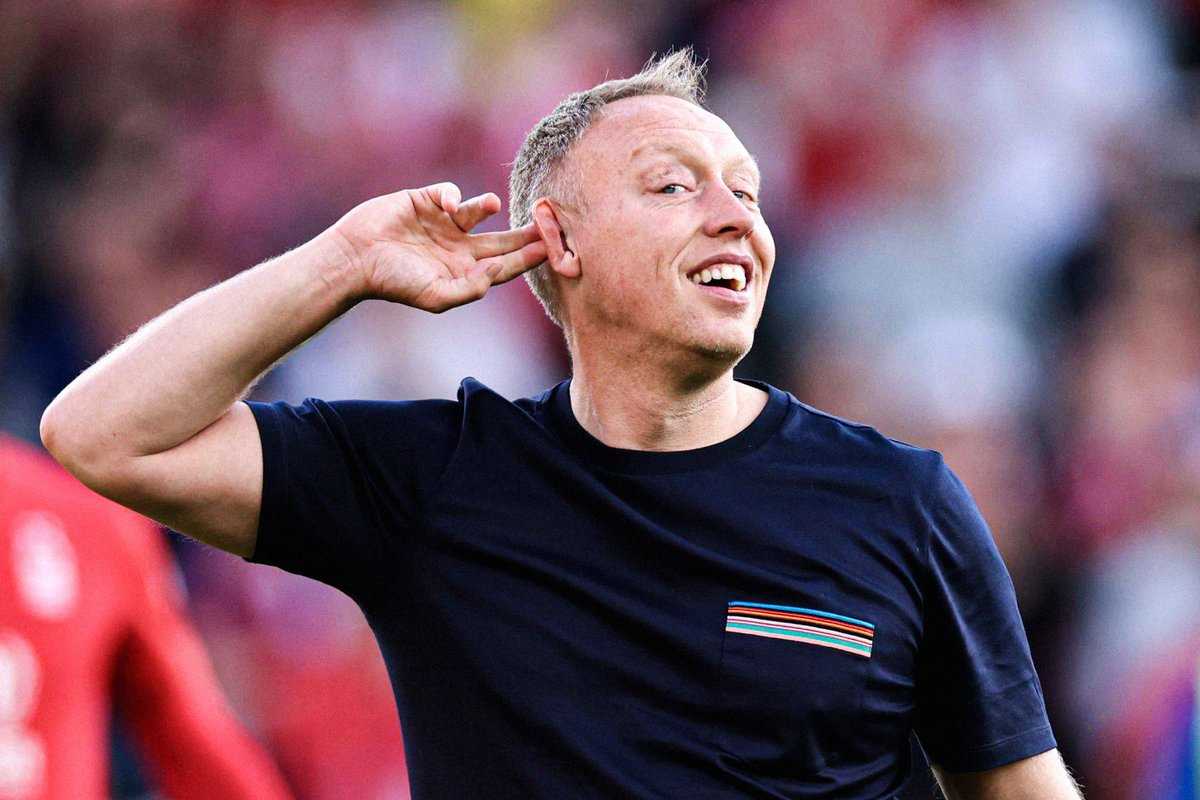 Steve Cooper. Best manager we’ve had since Brian Clough. Absolutely incredible. Thank you, Steve. Thank you so so much. You deserve this. #NFFC