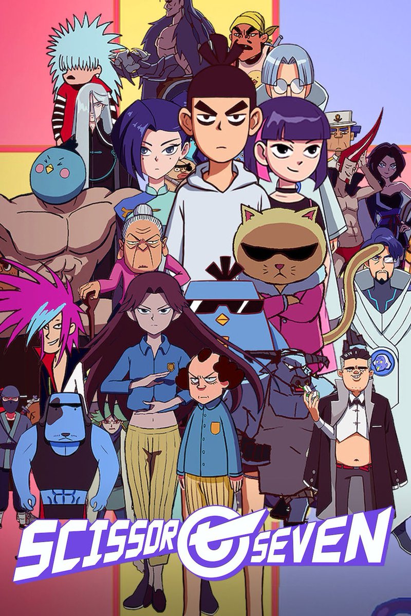 ToonKing on Twitter "6.Scissors Seven"