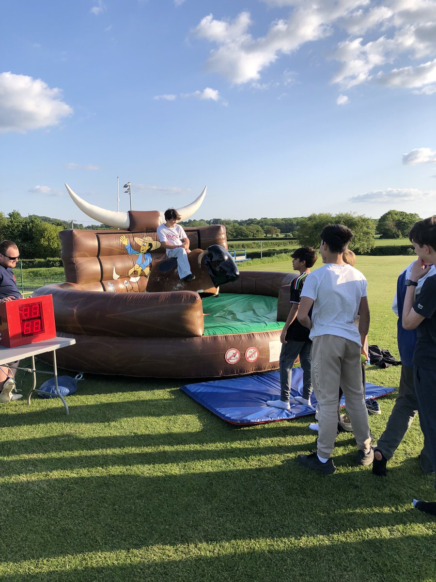 Lots of fun on a glorious evening at the Y9 social. A lovely end to a good week.