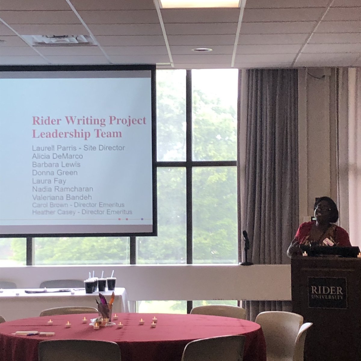 HeatherCasey19's tweet photo. Inspiring work today @RiderCEHS by the Rider Writing Project leadership team and invited guests celebrating the power of storytelling for writing, healing, advocacy and action. @LaurellParris @MisterMinor @gitavarad1 @blehet @AliciadeMarco4 @LauraFa79680967 https://t.co/DT7sDaAGxs