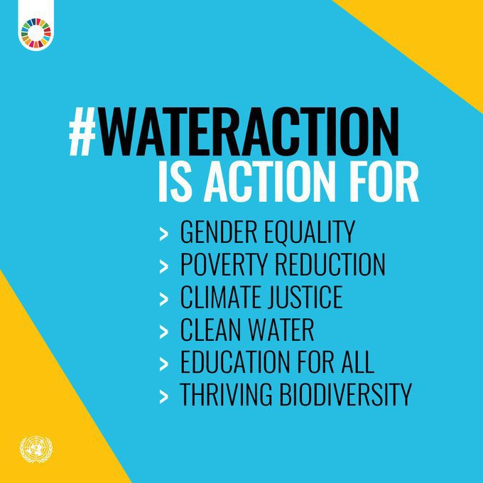 #climatechange #water #SDGs 

@theGEF @_INPST @GoneSustainable @IPBES @Ecologi_hq @Welthungerhilfe @IUCN @UNBiodiversity @GlobalGiving @UNFCCC @eden_reforest @Global_Nature_F @theGCF @FAOclimate @GCAdaptation @MalteserInt @FAO @BROT_furdiewelt @UN