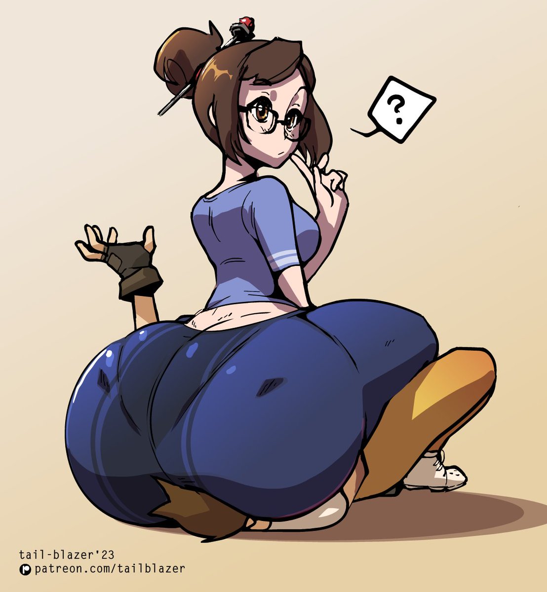 🔞BlimpExploder🔞 on Twitter: "RT @TailBlazerArt: Mei sit 🍑"