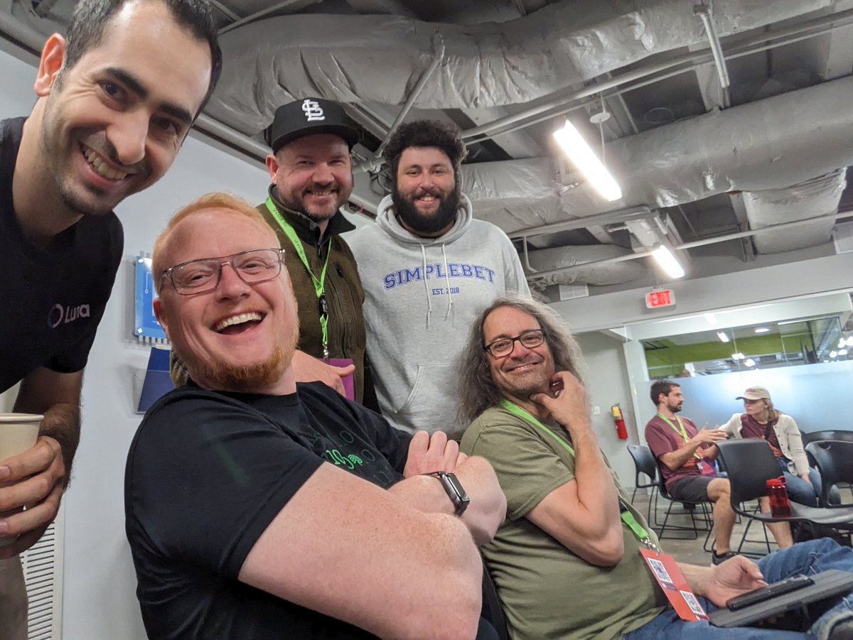 RudManusachi's tweet image. At #gigcityelixir with @fmpagliughi @bside_bryan @Adkron @mitchhanberg