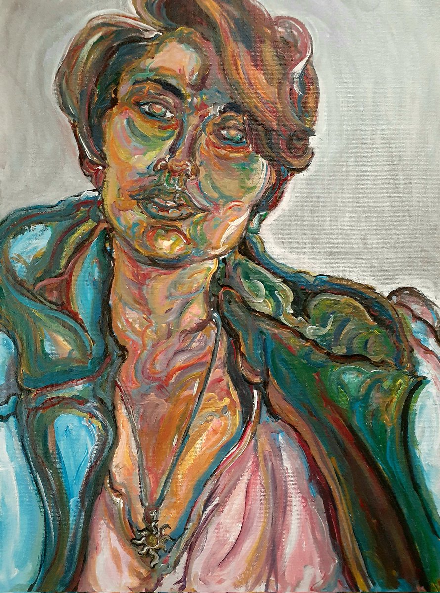 BearheartC's tweet photo. Jordan
(2/5)

Acrylic on canvas panel 

#art #ArtistOnTwitter #painting #acrylicpainting #artwork #colorful https://t.co/Ulx9Fx6rzp