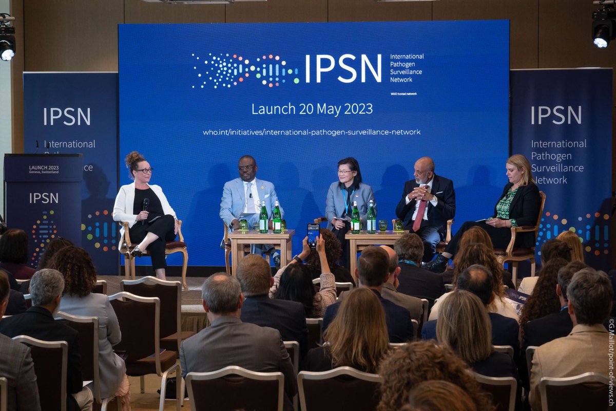 The IPSN brings together govts, orgs &amp; experts to strengthen our ability to detect, track &amp; respond to disease threats. Through collaboration &amp; connectivity, this network will redefine disease surveillance &amp; pathogen genomics

We need this to build a safer &amp; healthier world