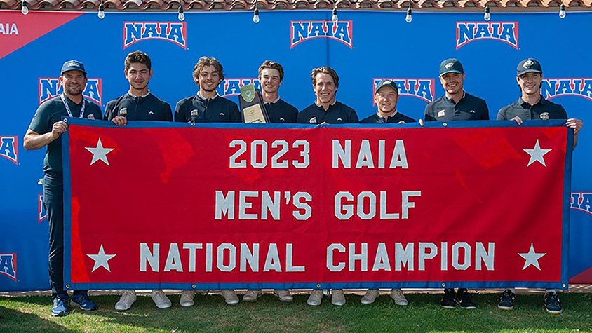 Congrats @ubctbirds on their 2023 #NAIAMGolf championship...read @BradZiemer's story here bit.ly/3Wqx3z1