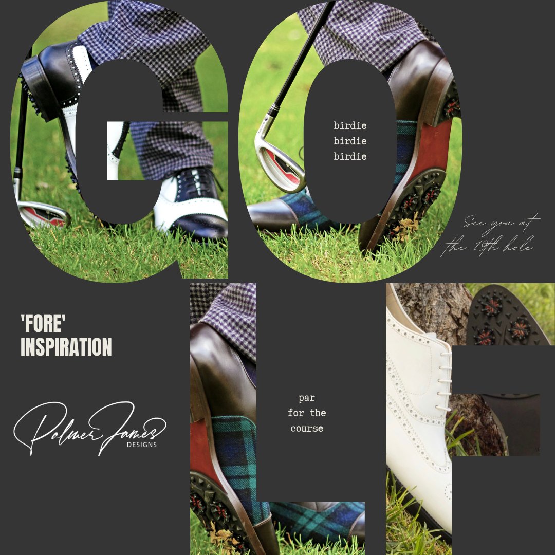 We’re here “Fore” inspiration 🏌️..See you at the 19th hole.⛳

#GolfShoes #CustomDesign #Fore #Inspiration #YourDesign #GolfisLife #GolfPro #GolfSwing #BvBGolf #GolfDallas #DallasShoes #19thHole ⛳#HoleInOne #golf #shoes 👟👠👢