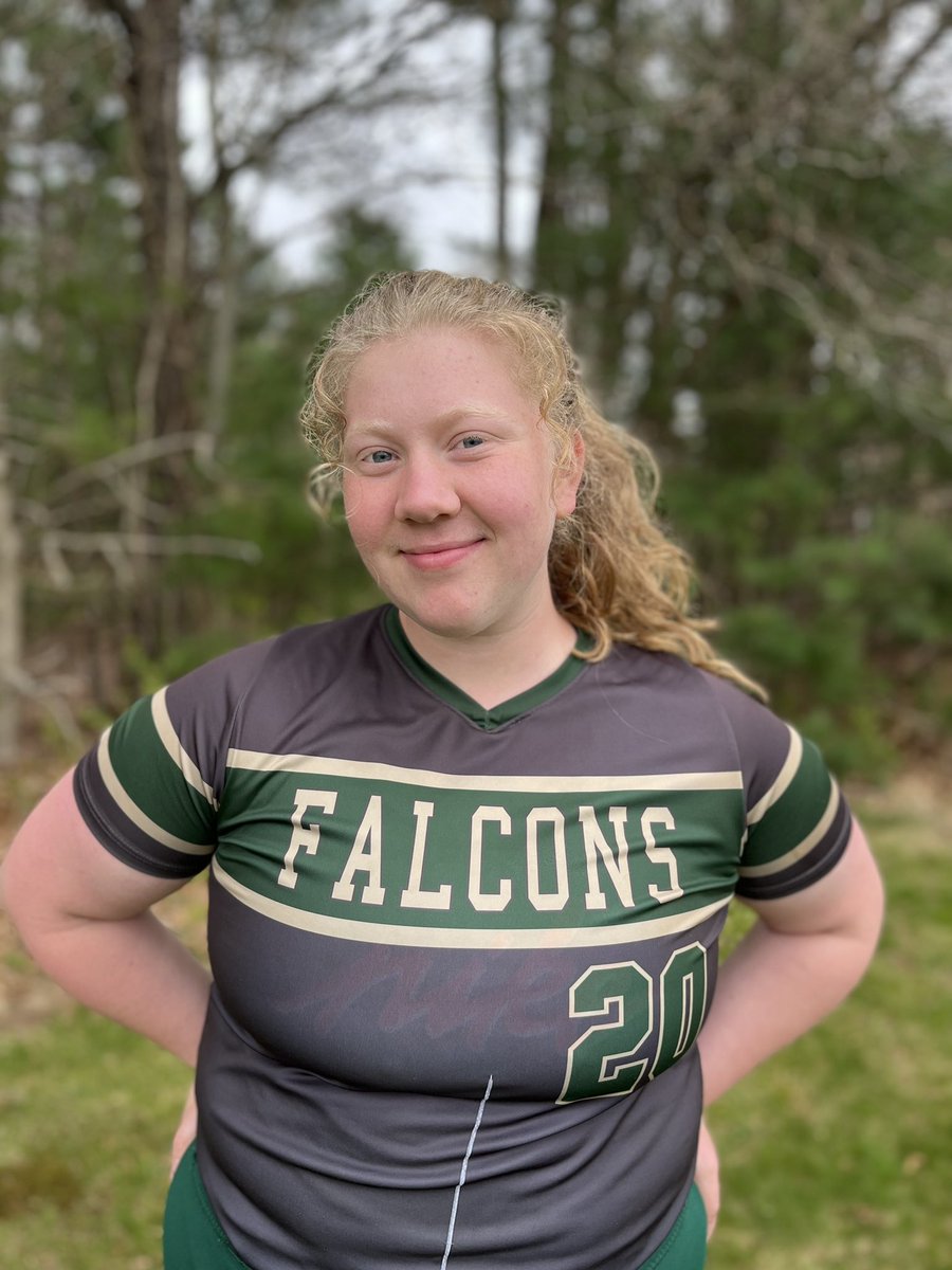 Our second to last senior is captain Fia Brown! Fia has been apart of the DR softball program for 4 years. Fia will be attending the University of Rochester and will be majoring in creative writing with a minor in journalism and legal studies. Fia hopes to be an author one day!