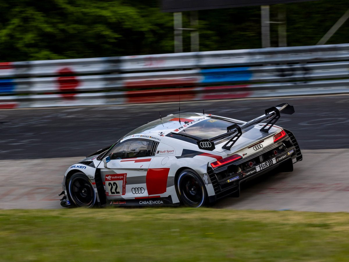 #24hNBR results: Race after 6 hours

P3 Audi Sport Team Scherer PHX #1
P15 Audi Sport Team Land #39
P17 Audi Sport Team Car Collection #22
P20 Scherer Sport PHX #5
P21 Audi Sport Team Scherer PHX #40
P22  Scherer Sport PHX #16

#PerformanceIsAnAttitude #GT3