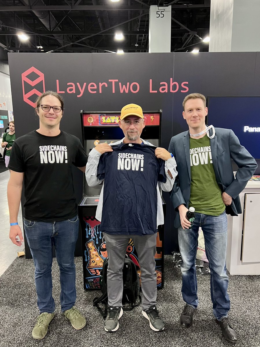 LayerTwoLabs's tweet image. SIDECHAINS NOW! #Drivechain #BIP300 #Sidechains #Innovation #Bitcoin