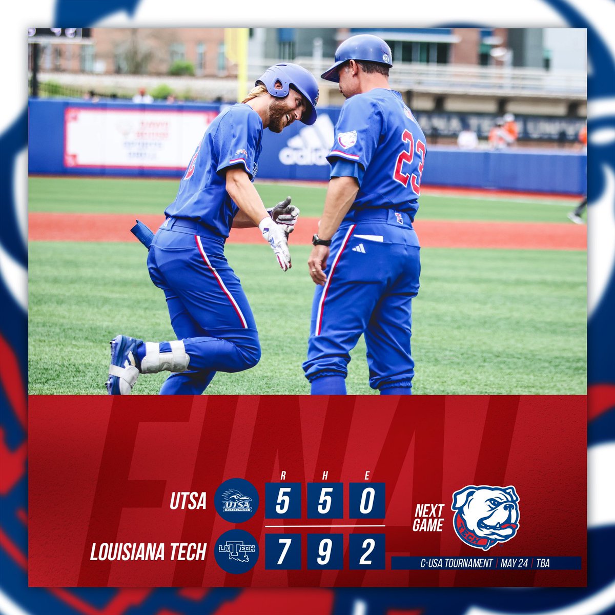 Went out with a W

Next up ➡️ C-USA Tournament