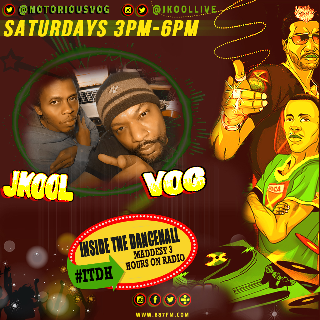 Boston 87.7 FM (@b87fm) on Twitter photo 👁🗨📣Dem Ina Dah Build'N
Radio Tun All Dah Way🆙🔥
w/ <a href="/NotoriousVOG/">V.O.G</a>
Original <a href="/JKoolLIVE/">JKOOL</a>
📍#ITDH🇺🇸🇯🇲
6-7p EST📛
»LISTEN LIVE HERE 📻b87fm.com/player
APP tun.in/sfxnB
🔖#GlobalMixShow🌐
#Boston #Jamaica #Global #Africa #UK #Japan #Canada #BOSpoli 👁🗨📣Dem Ina Dah Build'N
Radio Tun All Dah Way🆙🔥
w/ <a href="/NotoriousVOG/">V.O.G</a>
Original <a href="/JKoolLIVE/">JKOOL</a>
📍#ITDH🇺🇸🇯🇲
6-7p EST📛
»LISTEN LIVE HERE 📻b87fm.com/player
APP tun.in/sfxnB
🔖#GlobalMixShow🌐
#Boston #Jamaica #Global #Africa #UK #Japan #Canada #BOSpoli