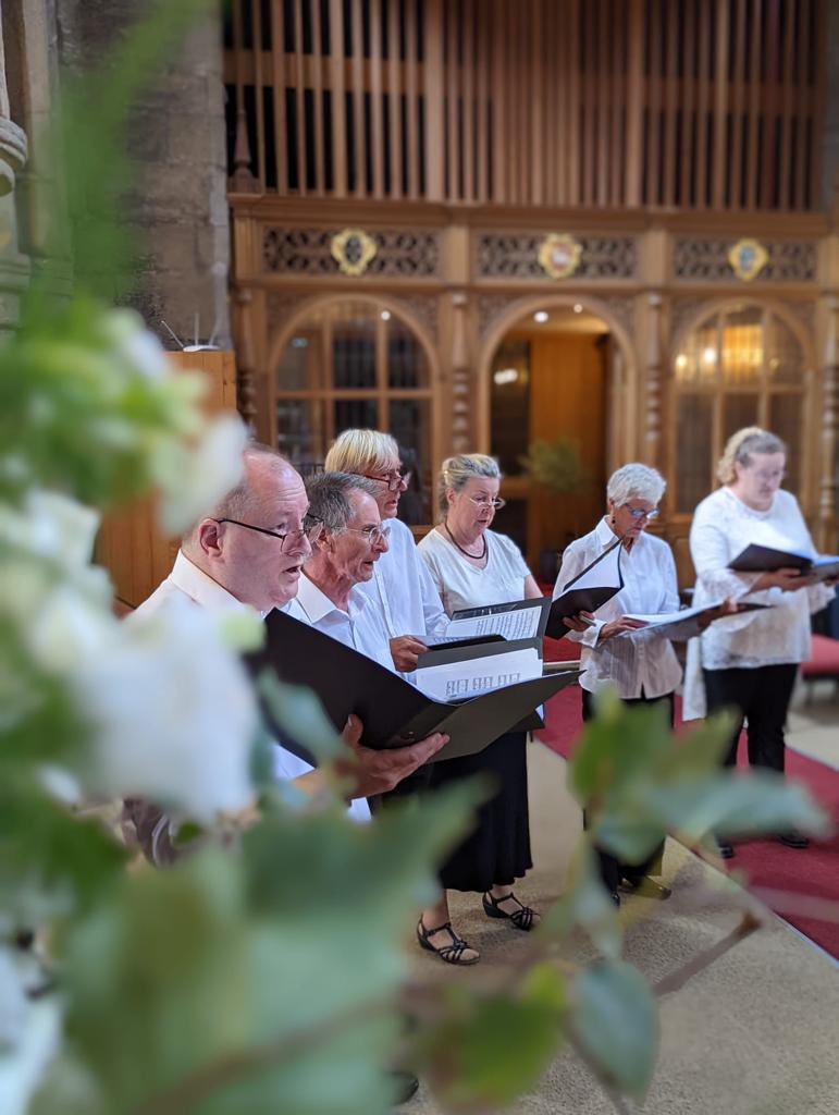 ThePartSingers's tweet photo. We’re really looking forward to singing at the Lindley Festival at St Stephen’s on June 30th. A big range of songs taking us musically from morning to evening. Plus some organ music from @DariusBat ! https://t.co/nH9E9BEzDA