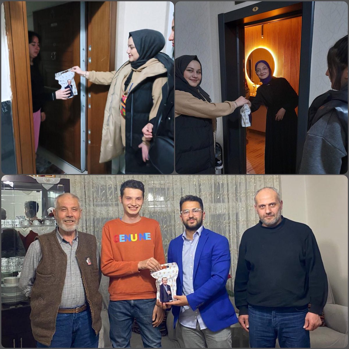 #GençArazi

Gençlik Kolları Başkanımız Sn.<a href="/tolga_yildiiz/">Tolga Yıldız</a> ile birlikte Genç Arazi programı kapsamında  ilk defa oy kullanacak gençlerimizin doğum günlerini kutlayıp hediyelerini verdik. İyi ki doğdunuz.🎉✨

#ParlayanGençlik🇹🇷