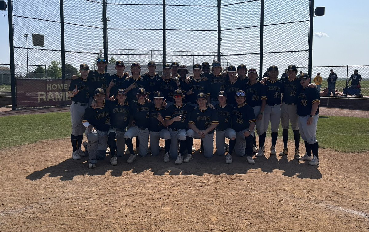 stlbaseball1's tweet photo. 30-3. CCL Blue Champions. 2023 JV Vikings. Congratulations to Coach Lyle, Coach Pie and the Vikings! #VikingWarriors https://t.co/yjArz6nRL2