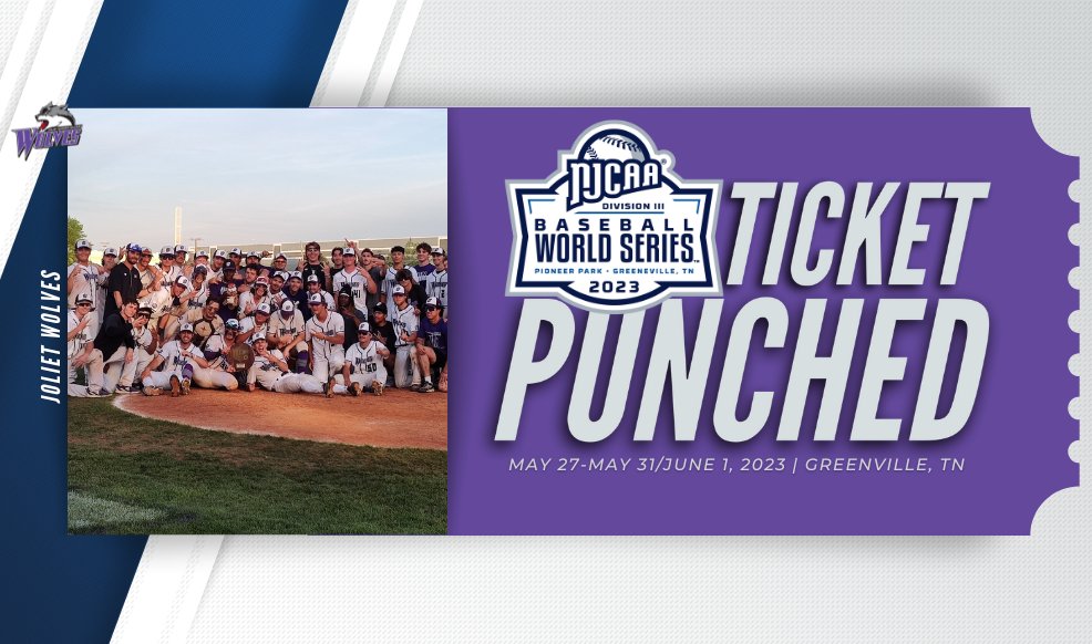 🚨 The Wolves are going to Greeneville!

Joliet defeats Owens in the Great Lakes District Championship and will advance to the #NJCAABaseball DIII World Series!

njcaa.org/sports/bsb/202…