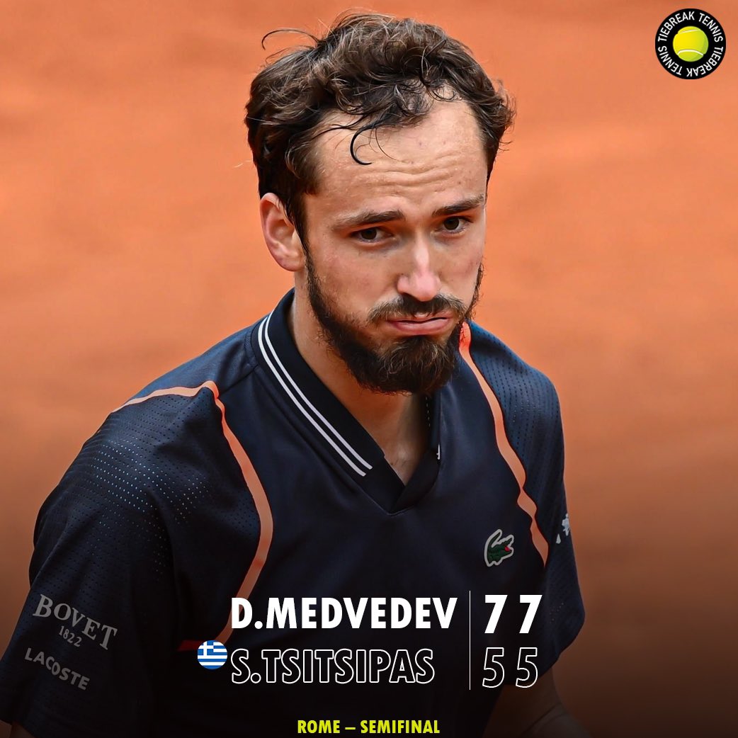 ✅ CONFIRMED: Daniil Medvedev is the clay-court specialist 

📸Getty 
#daniilmedvedev #medvedev #medwed #tiebreaktennis #tsitsipas #atp #ibi23 #rome