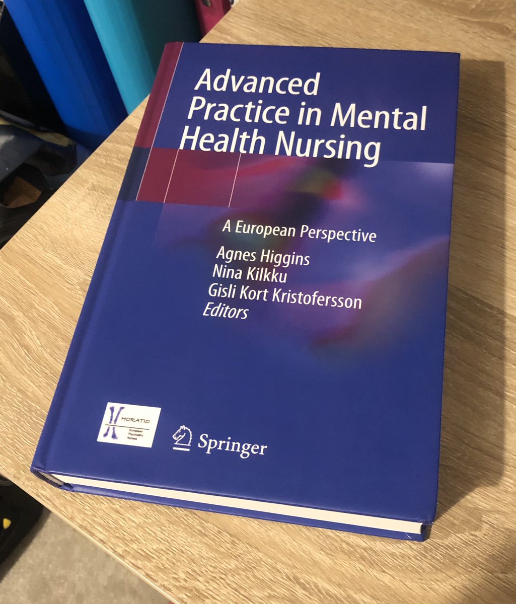 Overjoyed to find this text!! Can’t recommended it enough! Thank you for this text @Cillmurry @NinaKilkku and colleagues 👏🏼👏🏼👏🏼👏🏼 Have you read yours yet @CatherineLNHS ?? 😆 #mentalhealthnursing #advancedpractice