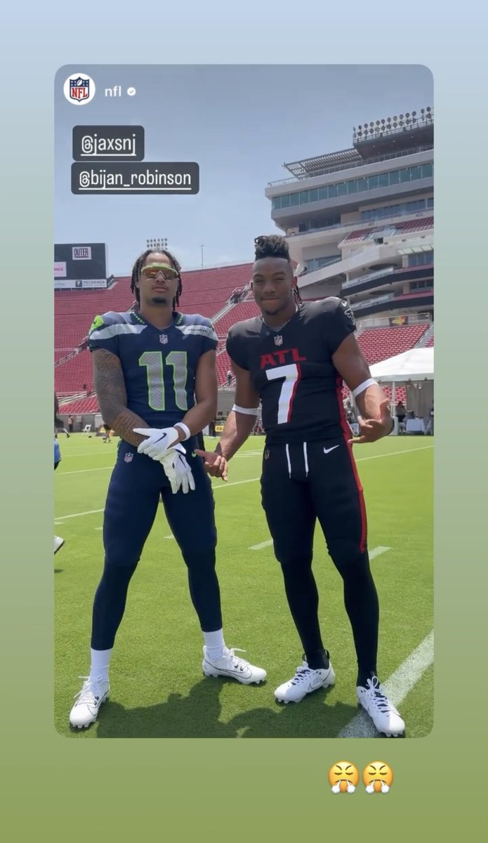 Bijan and JSN at the Rookie Premiere