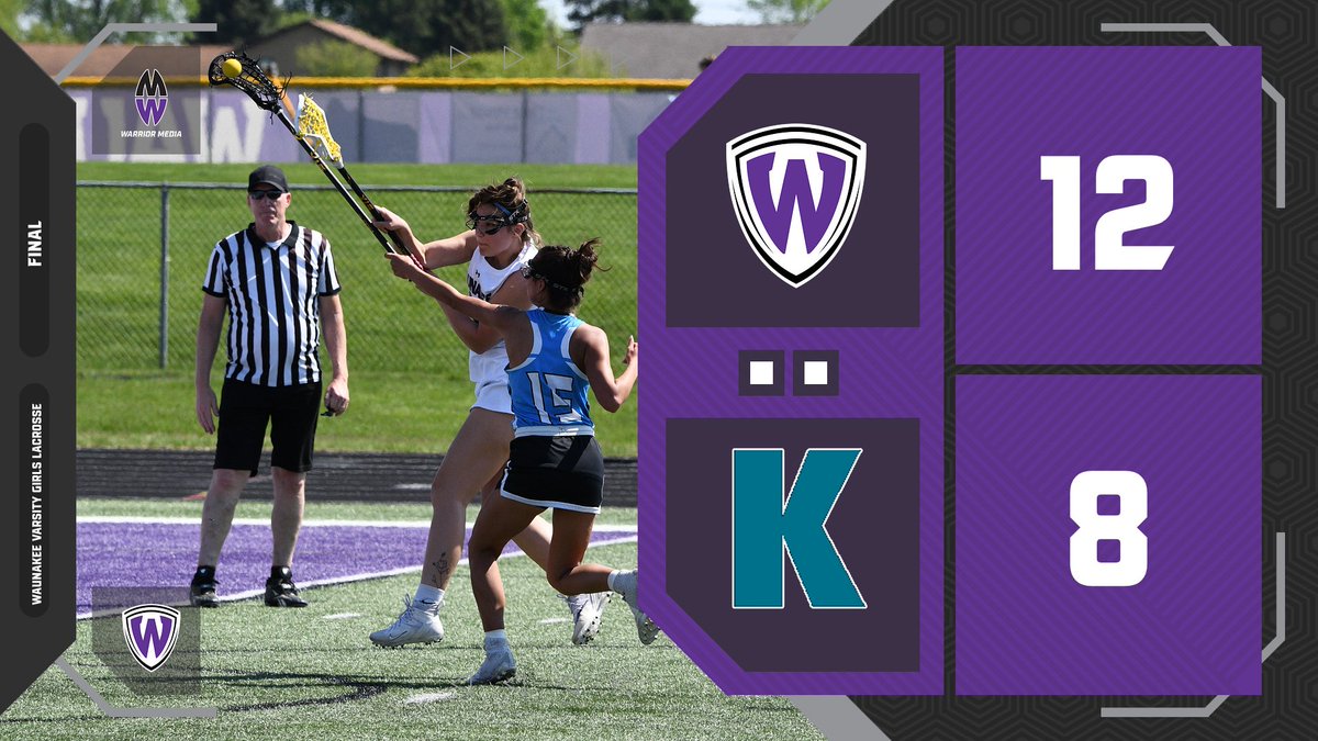 wm_whs's tweet photo. Waunakee Varsity Girls Lacrosse wins 12-8 against Kenosha #waunakeeway https://t.co/97XrKsVxGh