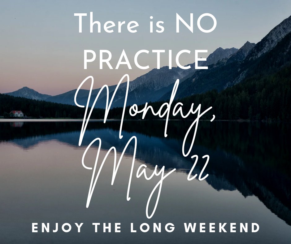 There is no MTA track practice on Monday, May 22.   Enjoy your long weekend!