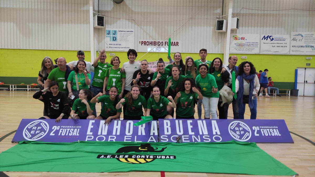 MamutsLesCorts's tweet photo. 🏆 SOM DE PRIMERA DIVISIÓ!!! 🏆

Dissabte 20 de maig de 2023, hem complert un somni, hem fet història!

💚🦣

#OrgullMamut #futsal https://t.co/Igjc4MHHdT