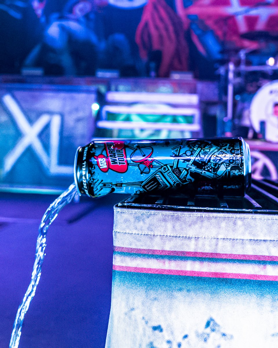 Let the good times flow as they say.

@Anthrax 

#MonsterTourWater #TourWater #OriginalBackstageWater #AvailableNow #RecycleOrBecomeExtinct #StraightUpWater #anthrax #anthraxband