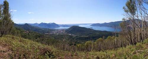 Verbania e il Lago Maggiore dalla Motta di Vrei / Motta d'Aurelio : Lago Maggiore