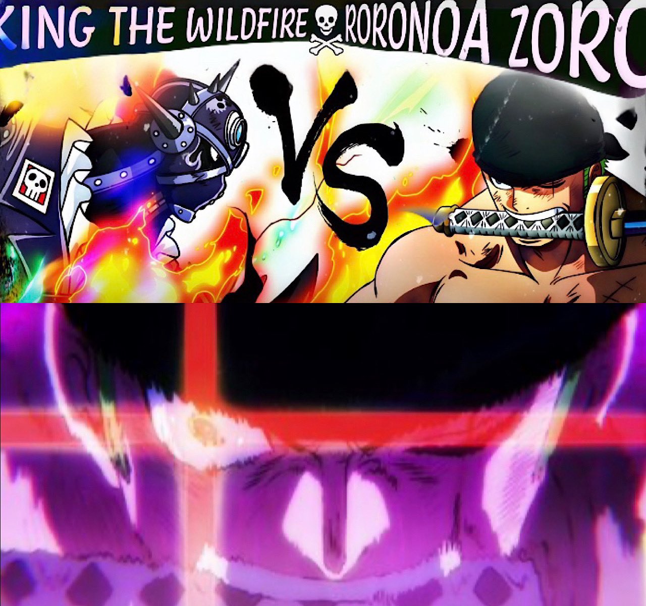 ONE PIECE SPOILERS on X: #ONEPIECE1062 Zoro vs. King 🔥🔥🔥   / X