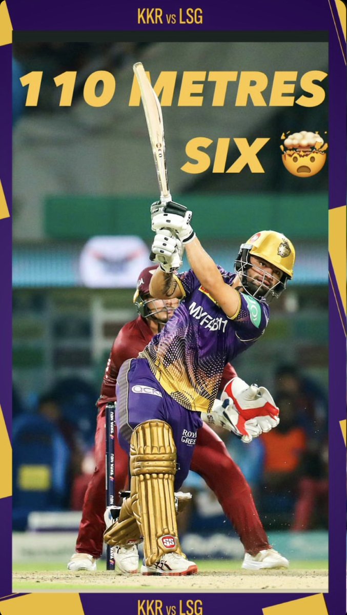 krunal4692's tweet photo. Congratulation Lord @rinkusingh235 - The Greatest Finisher for Emerging player of the Season
We will strong comeback in 2024
KKR Forever💜
#KKRvLSG #rinkupower #KolkataKnightRiders #GoodKnights https://t.co/3S4jltZmXg