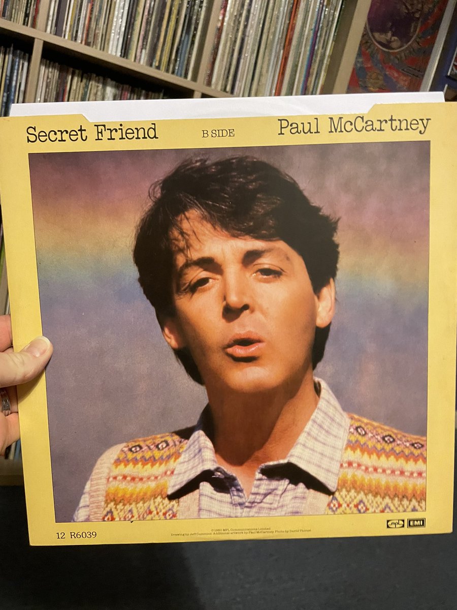 JohnP5269's tweet photo. Now I’m in the mood going for 10 minutes of “Secret Friend”
#mccartney2 https://t.co/g2gsLdv1Rz