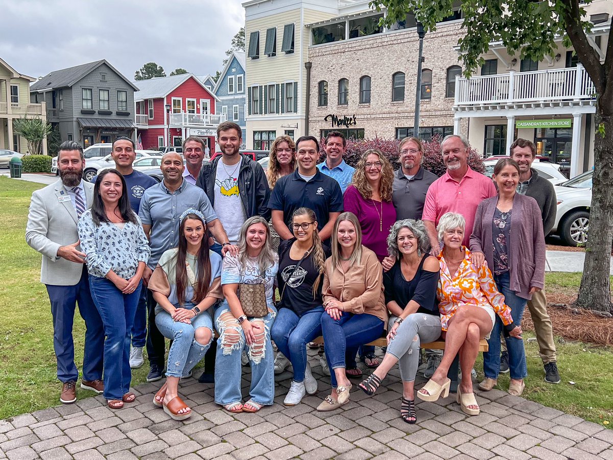 Great company dinner tonight at Local Pie in the Promenade in downtown Bluffton. Excellent food! The team has really grown! Excited for what we are doing! The energy is incredible!