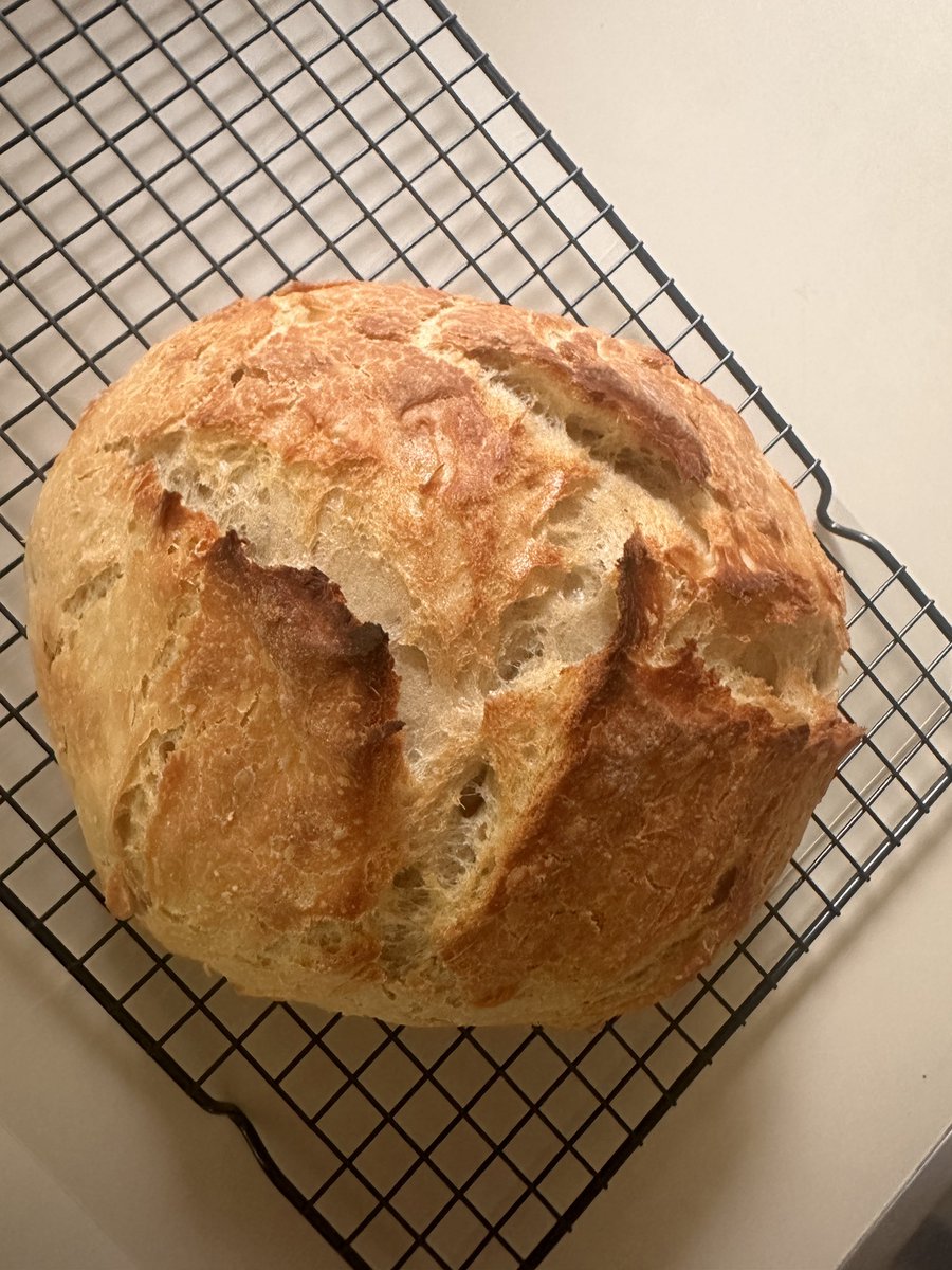 sellbuynjhomes's tweet image. Home made bread to go with dinner tonight. #bread #breadmaker #breadbaker #nokneadbread