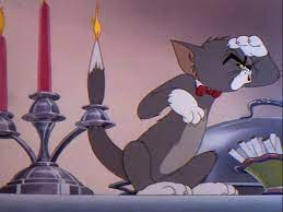 Fcsnva's tweet photo. "What's cookin?" "You stupid." One of the few times Tom talked in a #TomandJerry cartoon in the '40s; most today have forgotten #LittleAudrey and the rest of the #HarveyToons; the Middleverse episode of #XmenEvolution is one of their standouts, the MCU could do worse. https://t.co/9DyJ785Hqz