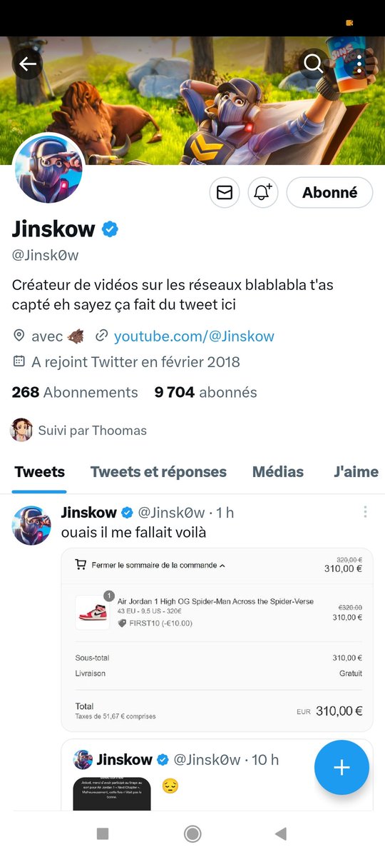 cailloux_gentil's tweet photo. @thoomas_off @jinskow Je participe je prie pour l'avoir parce que c mon rêve 🍀 https://t.co/Z7opjJmsmV