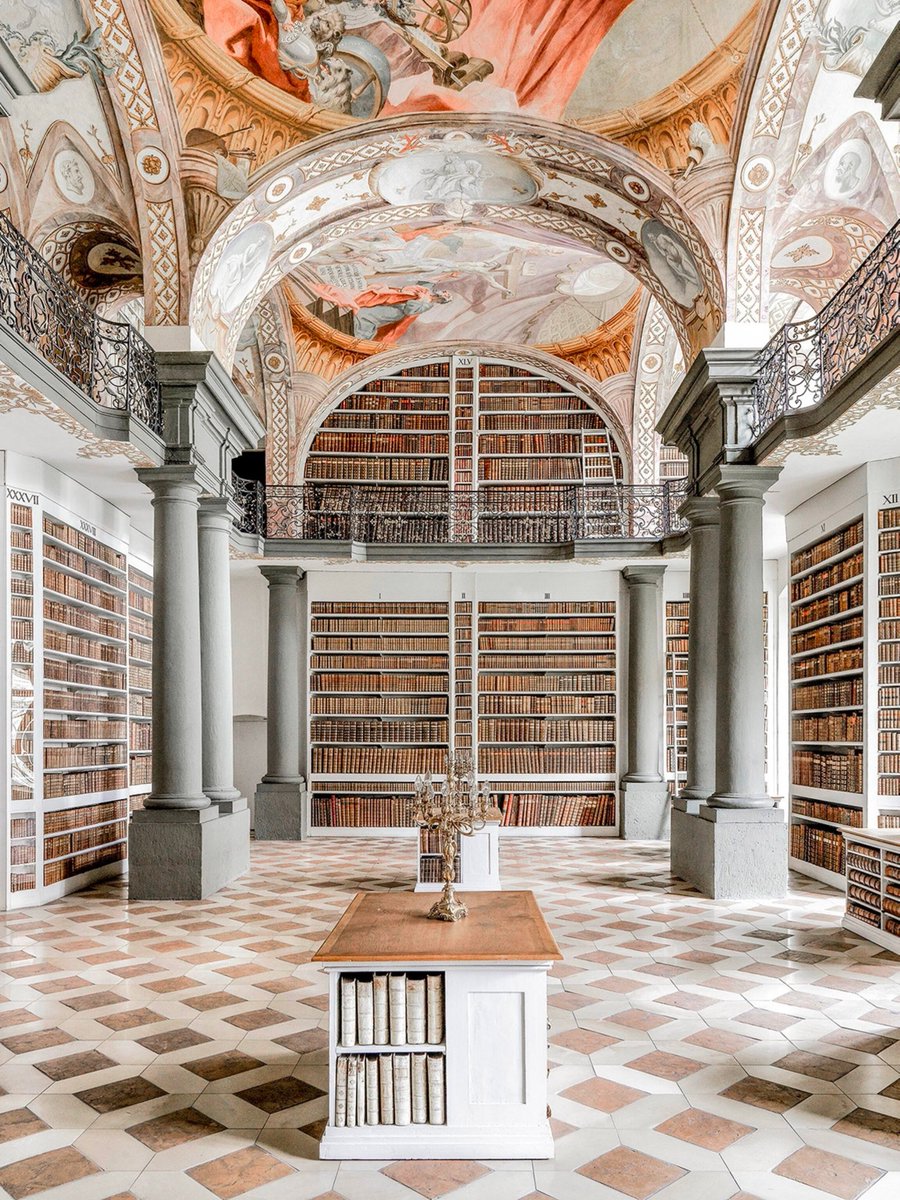 18. Saint Emmeram's Abbey Library, Regensburg, Germany 🇩🇪